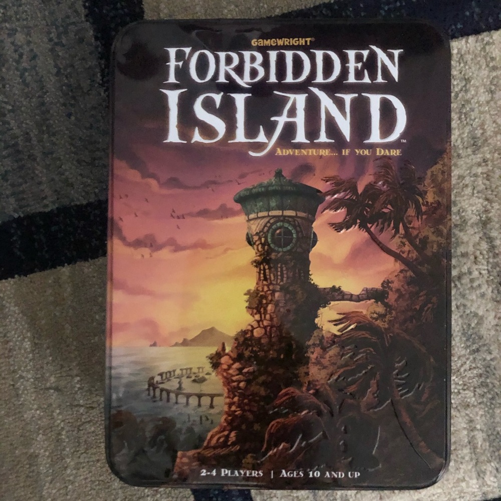 SOLD FORBIDDEN ISLAND GAME